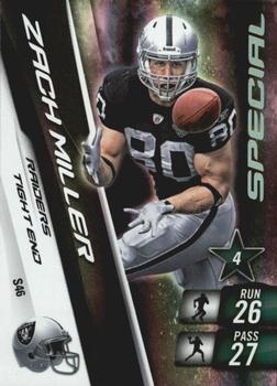 2010 Panini Adrenalyn XL - Special #S46 Zach Miller  Front