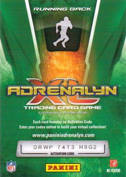 2010 Panini Adrenalyn XL - Special #S28 Joseph Addai  Back