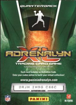 2010 Panini Adrenalyn XL - Ultimate Signature #U7 Carson Palmer  Back