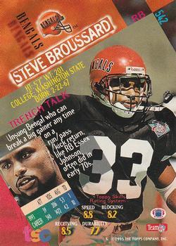 1994 Stadium Club - Members Only #542 Steve Broussard Back
