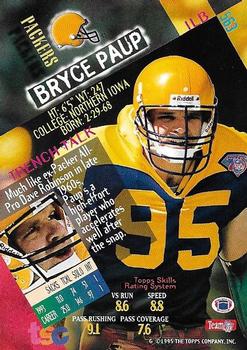 1994 Stadium Club - Members Only #563 Bryce Paup Back