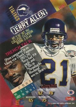 1994 Stadium Club - Members Only #606 Terry Allen Back