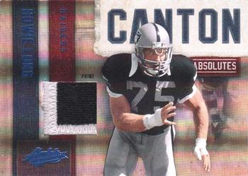 2010 Panini Absolute Memorabilia - Canton Absolutes Materials Spectrum Prime #12 Howie Long Front
