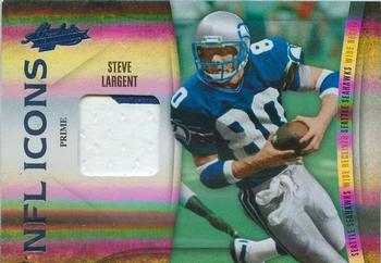2010 Panini Absolute Memorabilia - NFL Icons Materials Spectrum Prime #26 Steve Largent Front