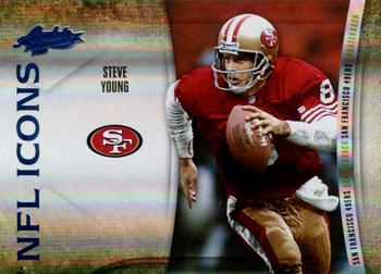 2010 Panini Absolute Memorabilia - NFL Icons Spectrum #27 Steve Young  Front