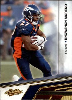 2010 Panini Absolute Memorabilia - Retail #30 Knowshon Moreno  Front