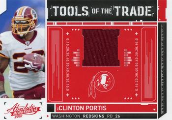 2010 Panini Absolute Memorabilia - Tools of the Trade Material Red #30 Clinton Portis Front