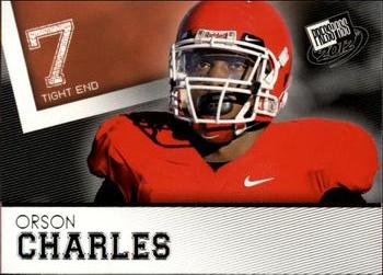 2012 Press Pass #6 Orson Charles Front