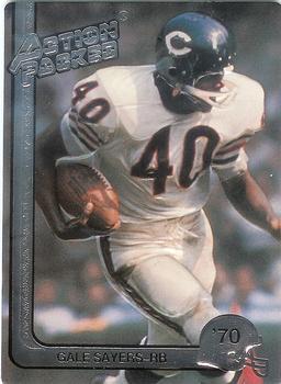 1991 Action Packed Whizzer White Award #4 Gale Sayers Front