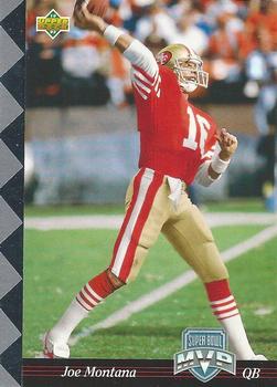 1993 Upper Deck NFL Experience #1 Joe Montana Front