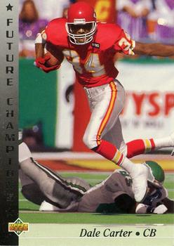 1993 Upper Deck NFL Experience #13 Dale Carter Front