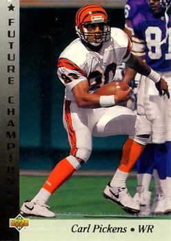 1993 Upper Deck NFL Experience #18 Carl Pickens Front