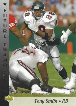 1993 Upper Deck NFL Experience #20 Tony Smith Front