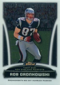 2010 Finest - Finest Moments #FM-7 Rob Gronkowski  Front