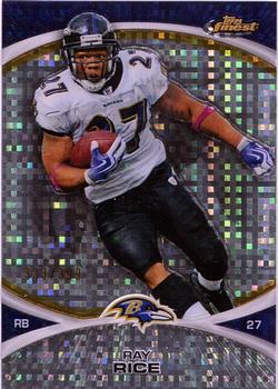 2010 Finest - Xfractors #19 Ray Rice  Front