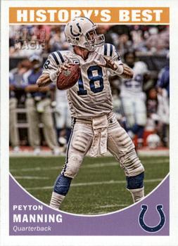2010 Topps Magic - History's Best #HB-6 Peyton Manning  Front