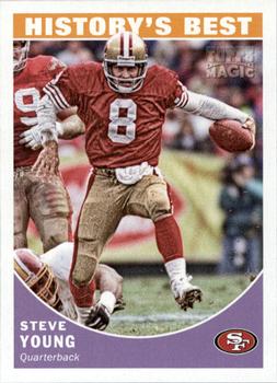 2010 Topps Magic - History's Best #HB-8 Steve Young  Front