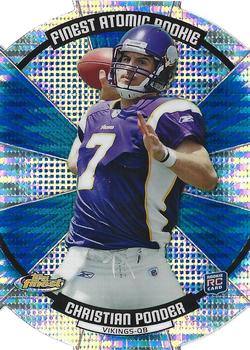 2011 Finest #FAR-CP Christian Ponder Front