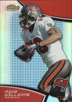 2011 Finest - Blue Refractors #32 Mike Williams Front
