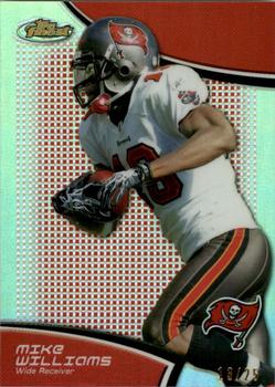 2011 Finest - Red Refractors #32 Mike Williams Front