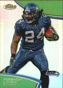2011 Finest - Refractors #85 Marshawn Lynch  Front