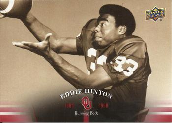 2011 Upper Deck University of Oklahoma #12 Eddie Hinton Front