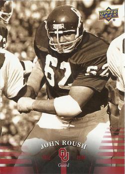 2011 Upper Deck University of Oklahoma #23 John Roush Front