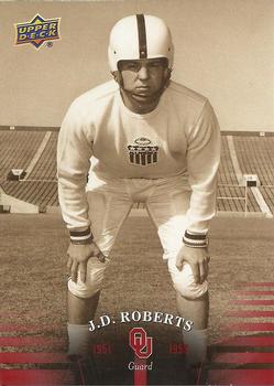 2011 Upper Deck University of Oklahoma #2 J.D. Roberts Front