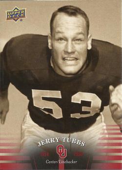 2011 Upper Deck University of Oklahoma #3 Jerry Tubbs Front