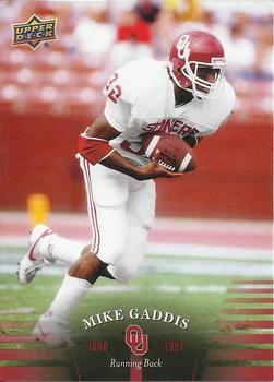 2011 Upper Deck University of Oklahoma #53 Mike Gaddis Front