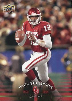 2011 Upper Deck University of Oklahoma #70 Paul Thompson Front