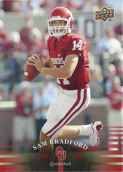 2011 Upper Deck University of Oklahoma #74 Sam Bradford Front