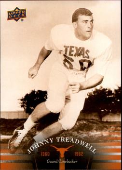 2011 Upper Deck University of Texas #7 Johnny Treadwell Front