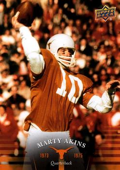 2011 Upper Deck University of Texas #27 Marty Akins Front