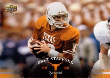 2011 Upper Deck University of Texas #47 Bret Stafford Front