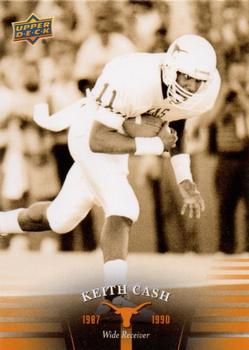 2011 Upper Deck University of Texas #51 Keith Cash Front