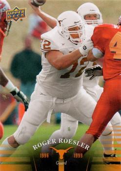 2011 Upper Deck University of Texas #68 Roger Roesler Front