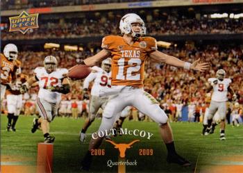 2011 Upper Deck University of Texas #77 Colt McCoy Front