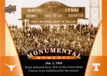 2011 Upper Deck University of Texas #83 1964 Cotton Bowl Front