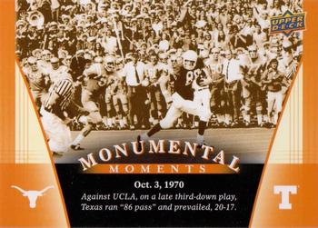 2011 Upper Deck University of Texas #87 Oct 3, 1970 