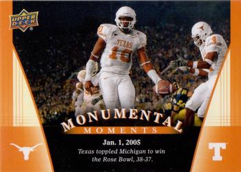 2011 Upper Deck University of Texas #93 Vince Young Front
