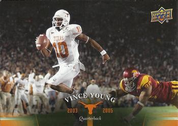 2011 Upper Deck University of Texas #74 Vince Young Front