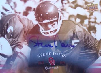 2011 Upper Deck University of Oklahoma - Autographs #30 Steve Davis Front