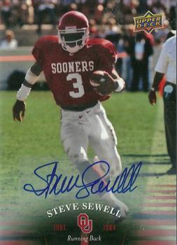 2011 Upper Deck University of Oklahoma - Autographs #42 Steve Sewell Front