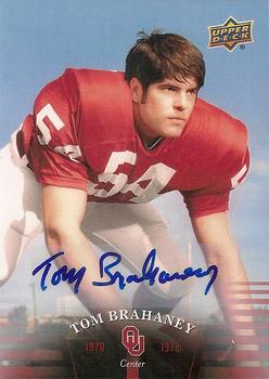 2011 Upper Deck University of Oklahoma - Autographs #19 Tom Brahaney Front