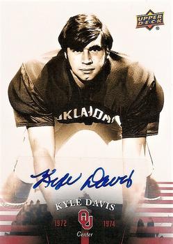 2011 Upper Deck University of Oklahoma - Autographs #22 Kyle Davis Front