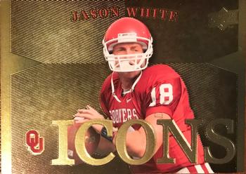 2011 Upper Deck University of Oklahoma - Icons #I-WH Jason White Front