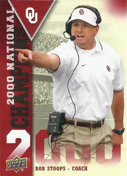 2011 Upper Deck University of Oklahoma - National Champions #NC-BS Bob Stoops Front