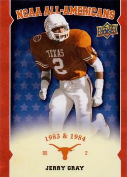2011 Upper Deck University of Texas - All-Americans #AA-JG Jerry Gray Front