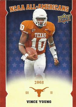 2011 Upper Deck University of Texas - All-Americans #AA-VY Vince Young Front